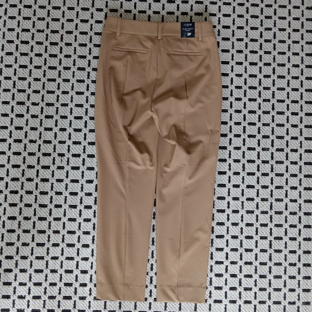 Nwt J.Crew Ruby Crop Pant. Size 2p - image 4